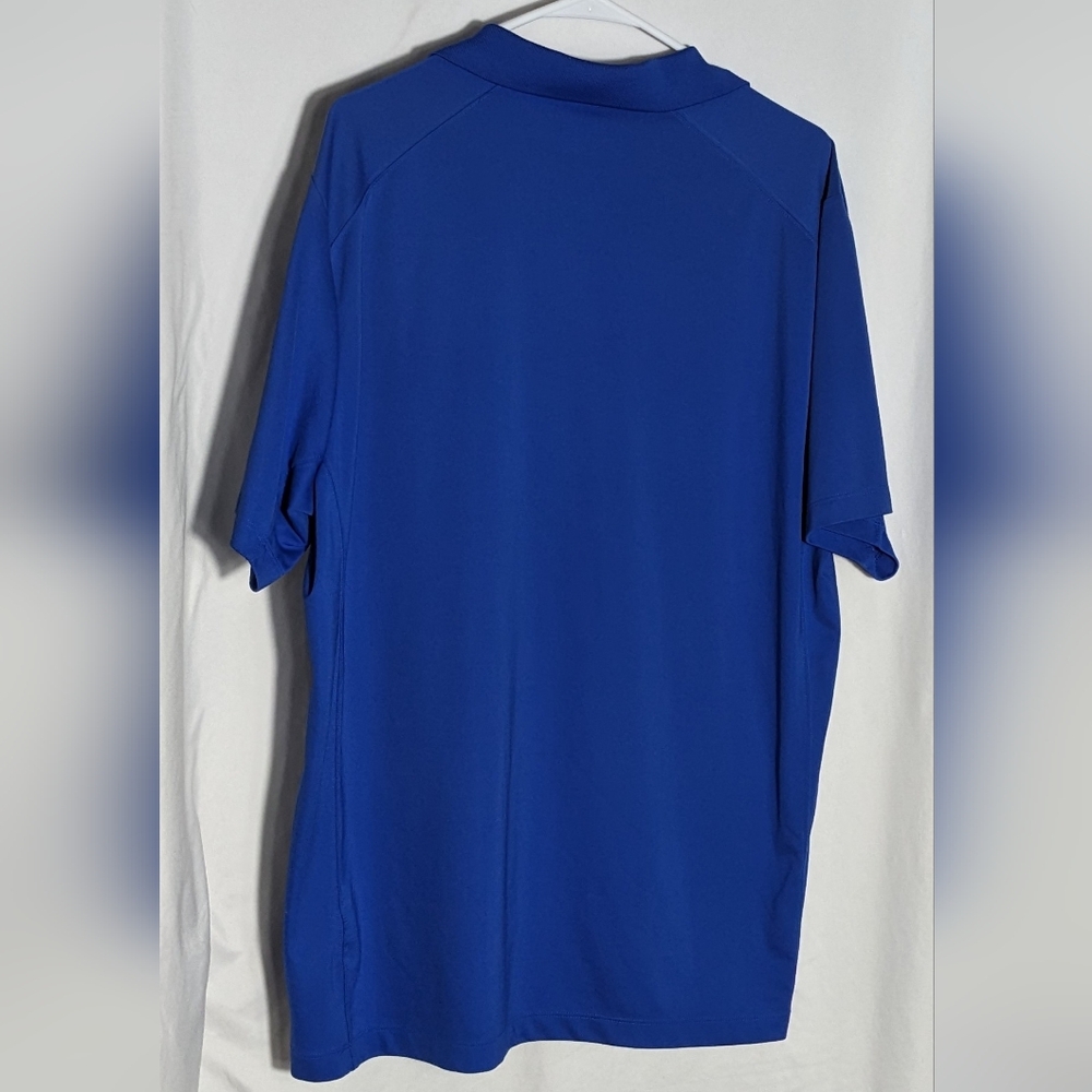 Men's Blue Nike Dry Fit Golf Tour Performance Short Sleeve Polo Shirt | … - Picture 3 of 7